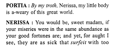 Merchant of Venice Workbook Answers Act I, Scene II 1