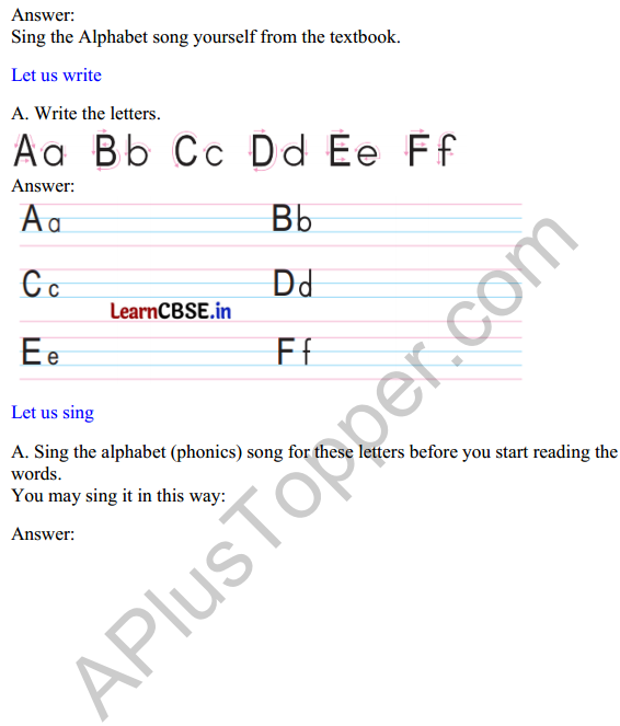 Mridang Class 1 English Solutions Chapter 1 Two Little Hands 6