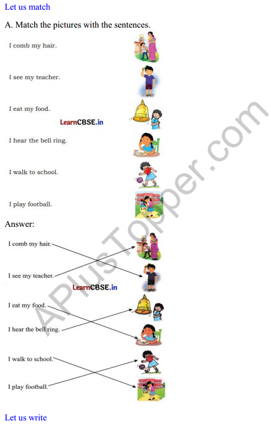 Mridang Class 1 English Solutions Chapter 2 Greetings 1