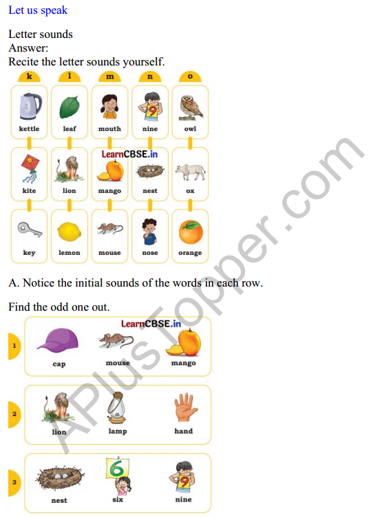 Mridang Class 1 English Solutions Chapter 2 Greetings 10