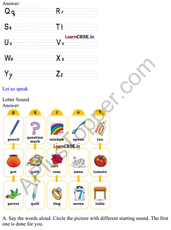 Mridang Class 1 English Solutions Chapter 2 Greetings 12