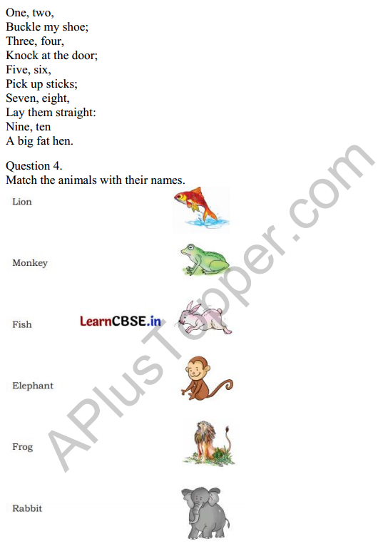 Mridang Class 1 English Solutions Chapter 3 Picture Time 4