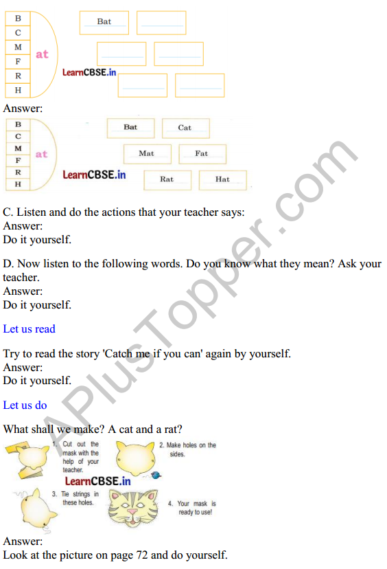 Mridang Class 1 English Solutions Chapter 4 The Cap-seller and the Monkeys 10