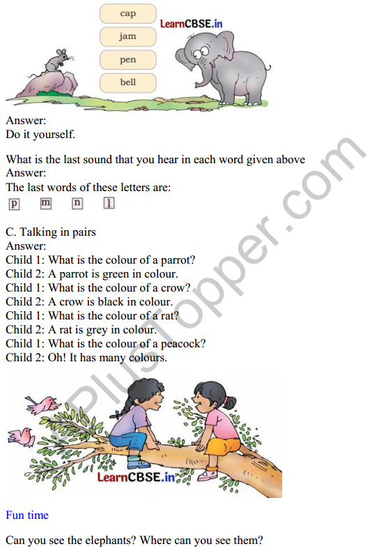 Mridang Class 1 English Solutions Chapter 5 A Farm 2