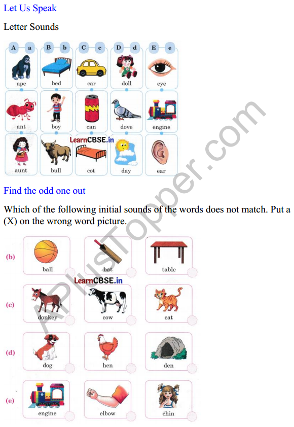 Mridang Class 1 English Worksheet Chapter 1 Two Little Hands 5