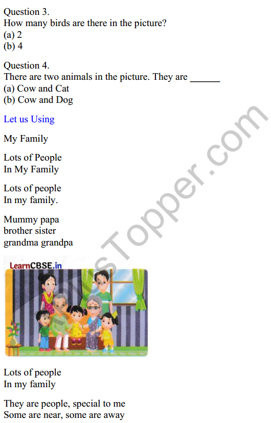 Mridang Class 1 English Worksheet Chapter 2 Greetings 12