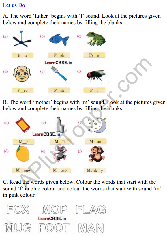 Mridang Class 1 English Worksheet Chapter 2 Greetings 16