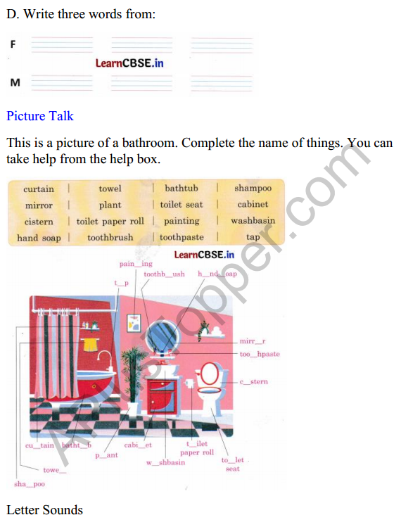 Mridang Class 1 English Worksheet Chapter 2 Greetings 17