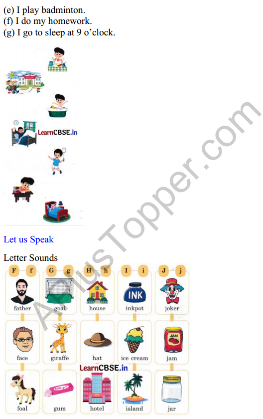 Mridang Class 1 English Worksheet Chapter 2 Greetings 3