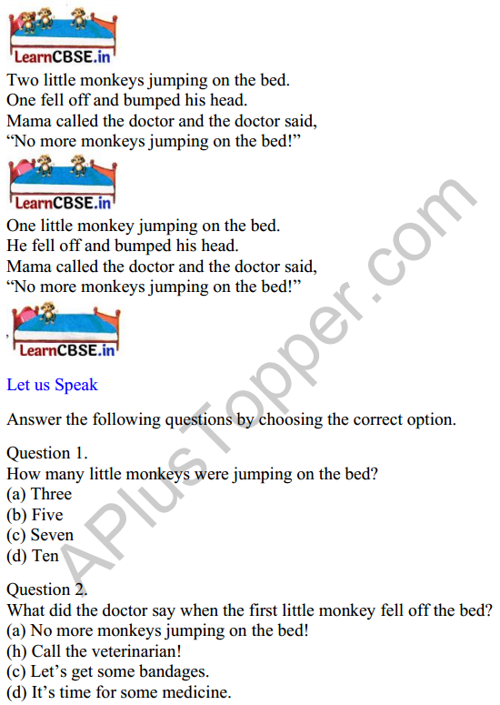 Mridang Class 1 English Worksheet Chapter 3 Picture Time 5