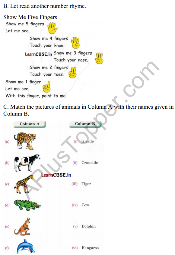 Mridang Class 1 English Worksheet Chapter 3 Picture Time 7