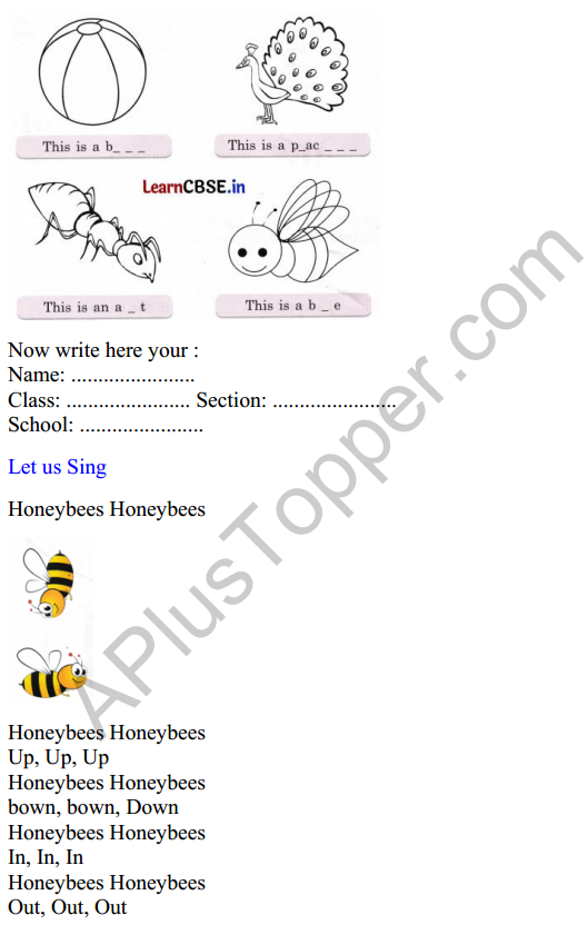 Mridang Class 1 English Worksheet Chapter 4 The Cap-seller and the Monkeys 3