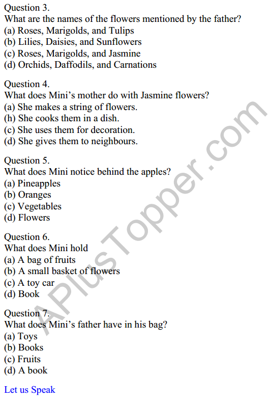 Mridang Class 1 English Worksheet Chapter 6 Fun with Pictures 5