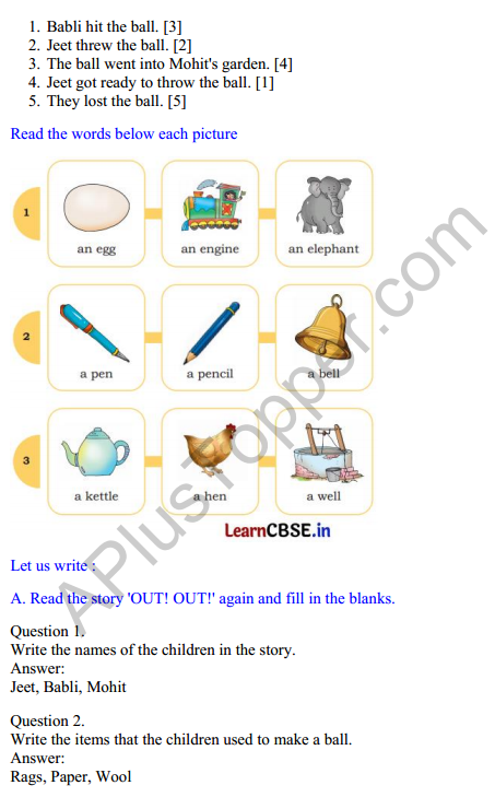 Mridang Class 2 English Solutions Chapter 2 Picture Reading 3