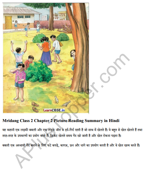 Mridang Class 2 English Solutions Chapter 2 Picture Reading 7