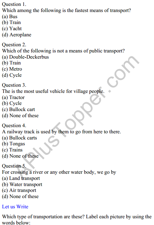 Mridang Class 2 English Worksheet Chapter 5 Come Back Soon 2