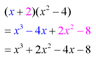 Multiplication Involving Trinomials 7