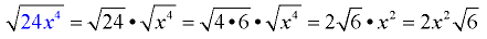 Multiplication and Division of Radicals 7