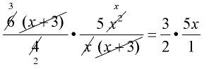 Multiplying and Dividing Algebraic Fractions 7