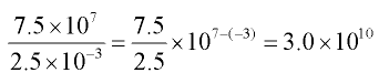 Multiplying and Dividing Scientific Notation 2