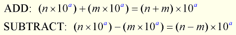 Multiplying and Dividing Scientific Notation 4