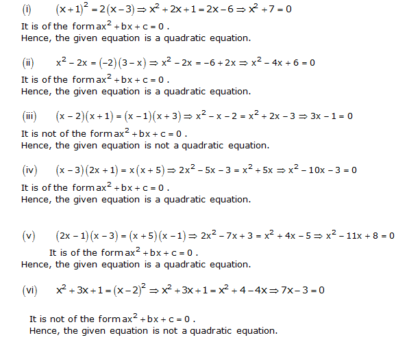 NCERT Solutions For Class 10 Maths Chapter 4