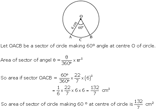 NCERT Solutions for Class 10 Maths Chapter 12 Areas Related to Circles ex 12.2 1s