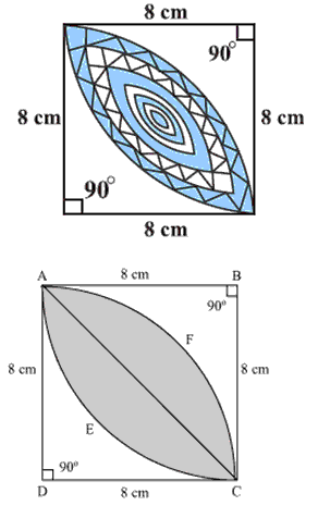 NCERT Solutions for Class 10 Maths Chapter 12 Areas Related to Circles ex 12.3 16s