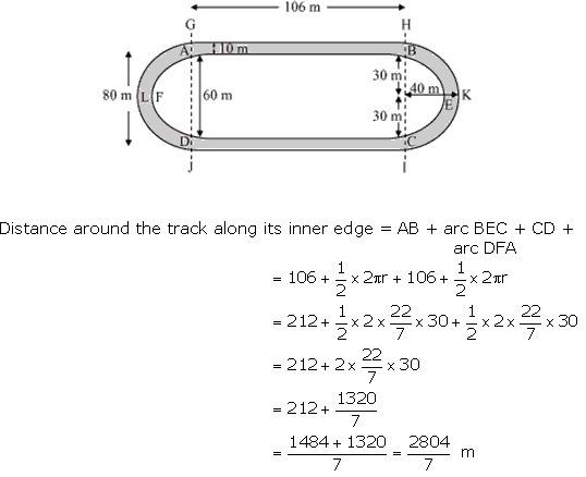 NCERT Solutions for Class 10 Maths Chapter 12 Areas Related to Circles ex 12.3 8s