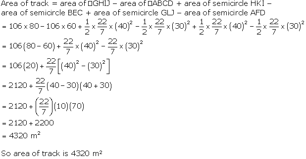 NCERT Solutions for Class 10 Maths Chapter 12 Areas Related to Circles ex 12.3 8s1