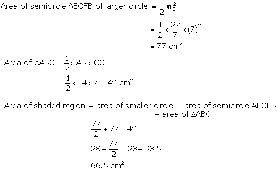 NCERT Solutions for Class 10 Maths Chapter 12 Areas Related to Circles ex 12.3 9s1