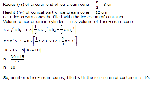 NCERT Solutions for Class 10 Maths Chapter 13 Surface Areas and Volumes ex 13.2 5s2