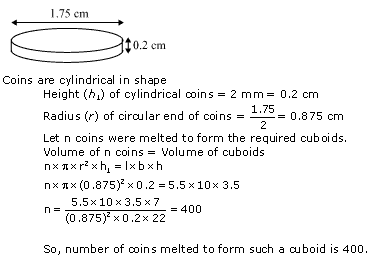 NCERT Solutions for Class 10 Maths Chapter 13 Surface Areas and Volumes ex 13.3 6s