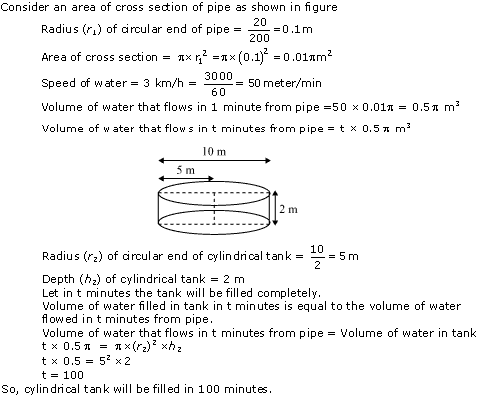 NCERT Solutions for Class 10 Maths Chapter 13 Surface Areas and Volumes ex 13.3 9s