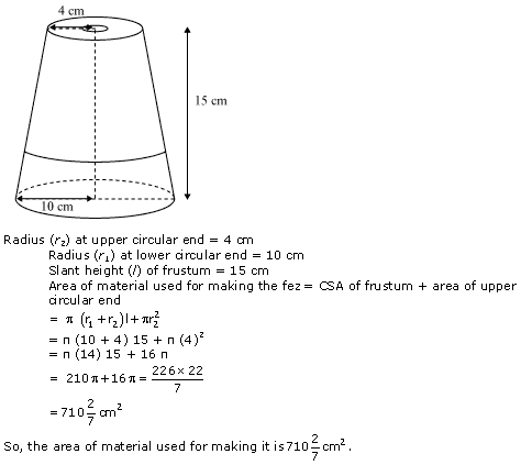 NCERT Solutions for Class 10 Maths Chapter 13 Surface Areas and Volumes ex 13.4 3s