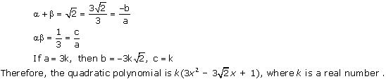 NCERT Solutions for Class 10 Maths Chapter 2 Polynomials 10