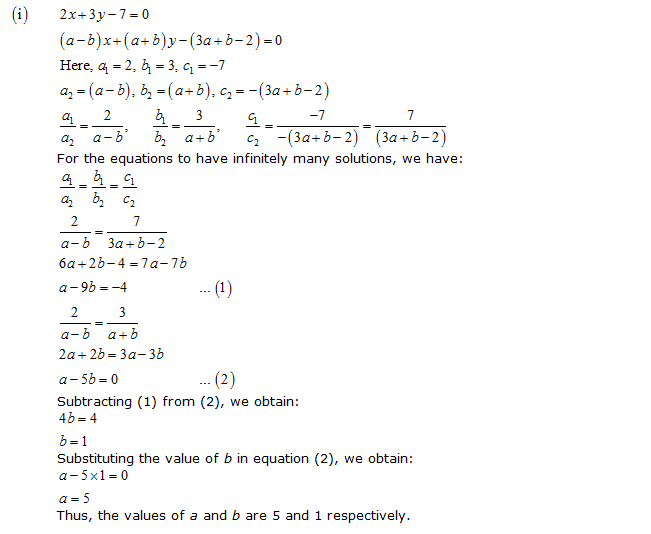 NCERT Solutions for Class 10 Maths Chapter 3 Pair of Linear Equations in Two Variables 68