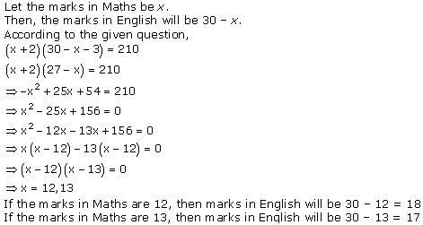 NCERT Solutions for Class 10 Maths Chapter 4 Quadratic Equations 22