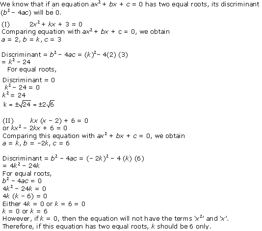 NCERT Solutions for Class 10 Maths Chapter 4 Quadratic Equations 32