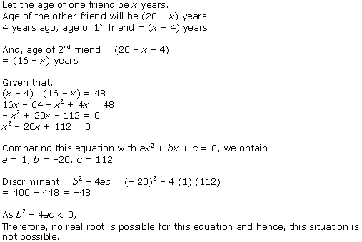 NCERT Solutions for Class 10 Maths Chapter 4 Quadratic Equations 35