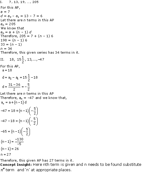 NCERT Solutions for Class 10 Maths Chapter 5 Arithmetic Progressions 12