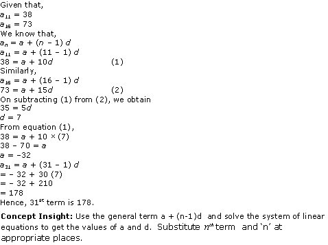 NCERT Solutions for Class 10 Maths Chapter 5 Arithmetic Progressions 14