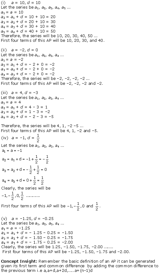 NCERT Solutions for Class 10 Maths Chapter 5 Arithmetic Progressions 2