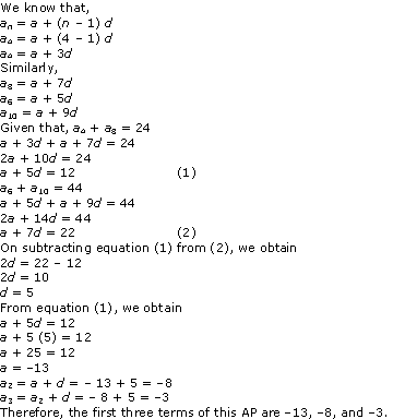 NCERT Solutions for Class 10 Maths Chapter 5 Arithmetic Progressions 25