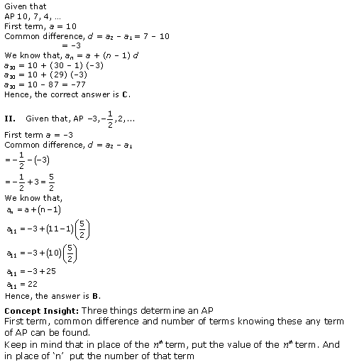 NCERT Solutions for Class 10 Maths Chapter 5 Arithmetic Progressions 7