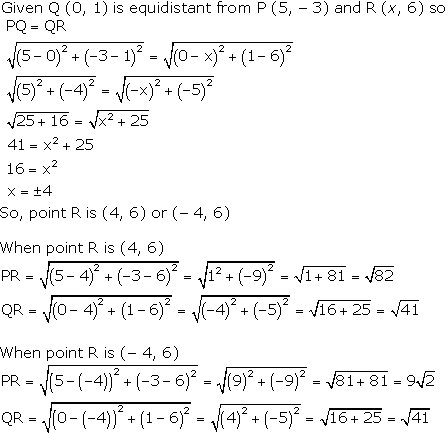 NCERT Solutions for Class 10 Maths Chapter 7 Coordinate Geometry 12