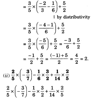 NCERT Solutions for Class 8 Maths Chapter 1 Rational Numbers Ex 1.1.2