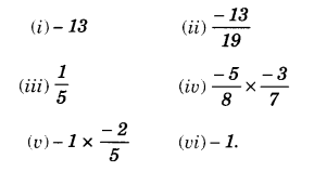 NCERT Solutions for Class 8 Maths Chapter 1 Rational Numbers Ex 1.1.6