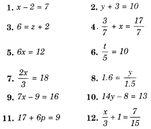 NCERT Solutions for Class 8 Maths Chapter 2 Linear Equations in One Variable Ex 2.1.1