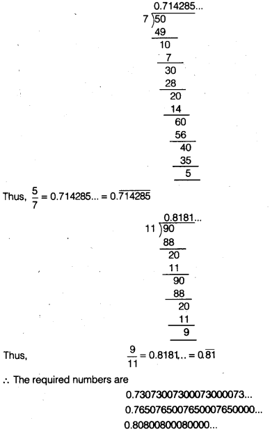 NCERT Solutions for Class 9 Maths Chapter 1 Number Systems Ex 1.3.8